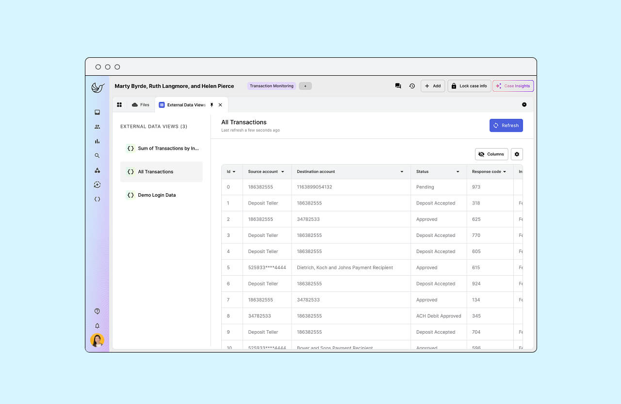 External Data Views
