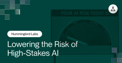 Lowering the Risk of High-Stakes AI