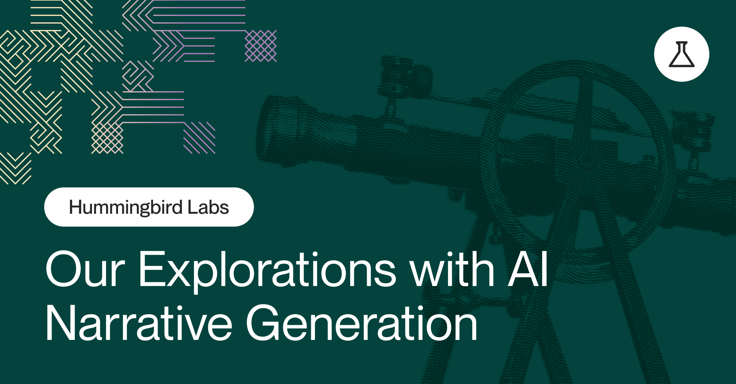 Our Explorations with AI Narrative Generation